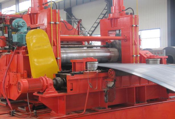 雙面埋弧焊螺旋鋼管送料設備